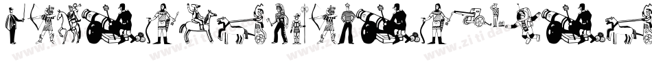 Stars Fighters Upright字体转换